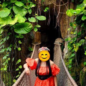 Flamingo Orange Off-Shoulder Mini Dress